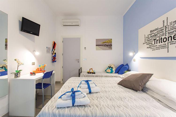 Hotel Tritone Rimini Eksteriør billede